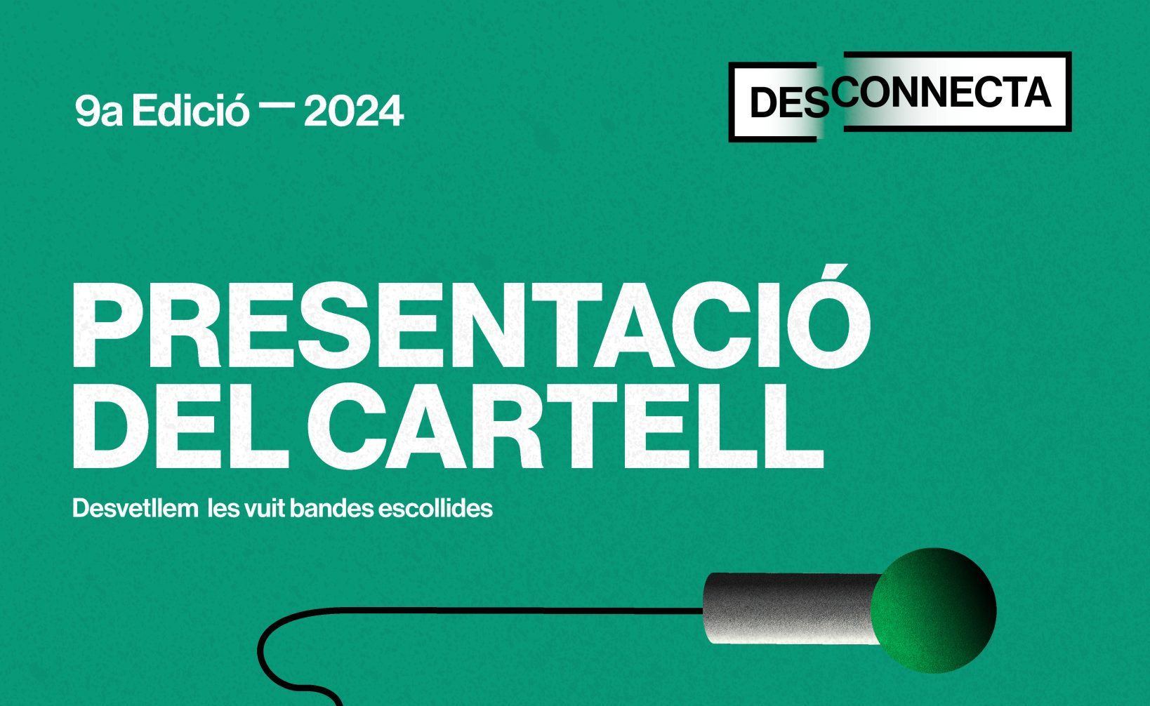 Presentem el cartell del Desconnecta 2024